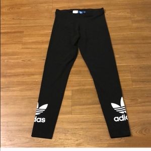 Adidas trefoil leggings